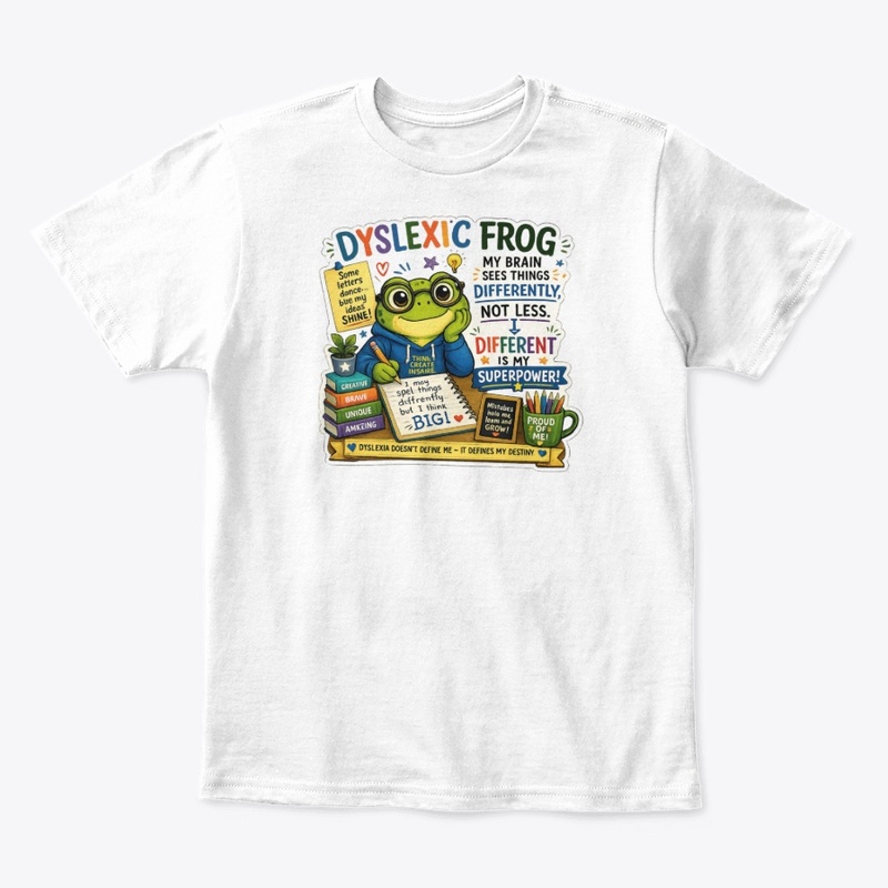 Dyslexia is a super Power FROGGY