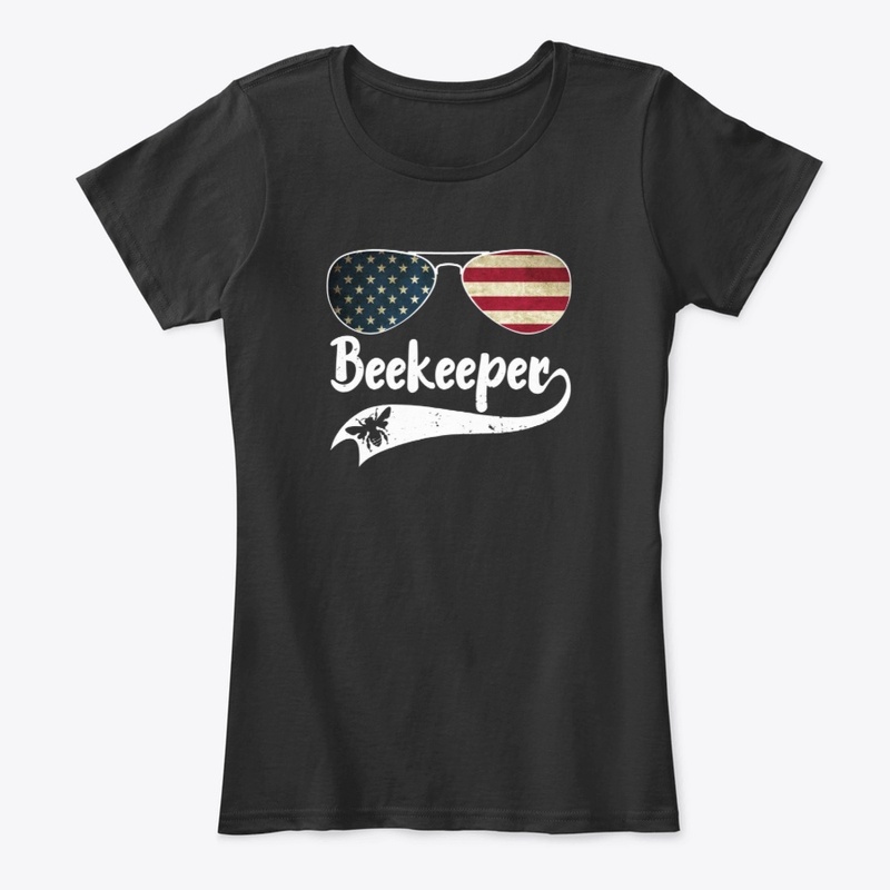 Bee keeper 4th of July US flag Beekeeper