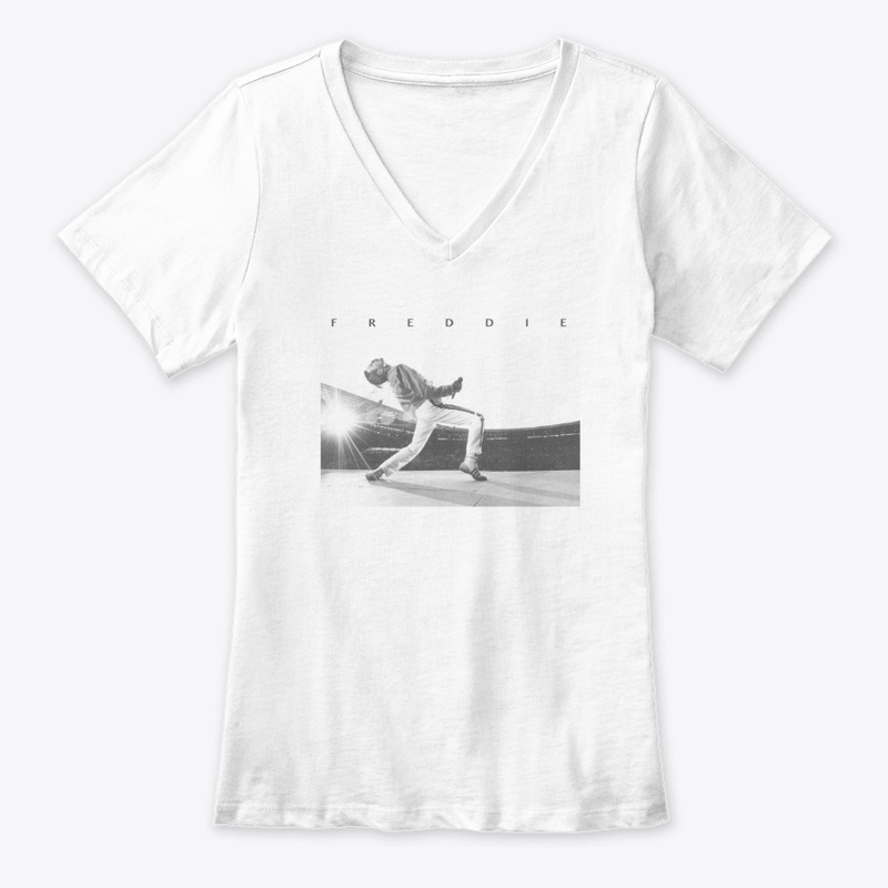 Freddie Mercury Official Howl Stage B&W