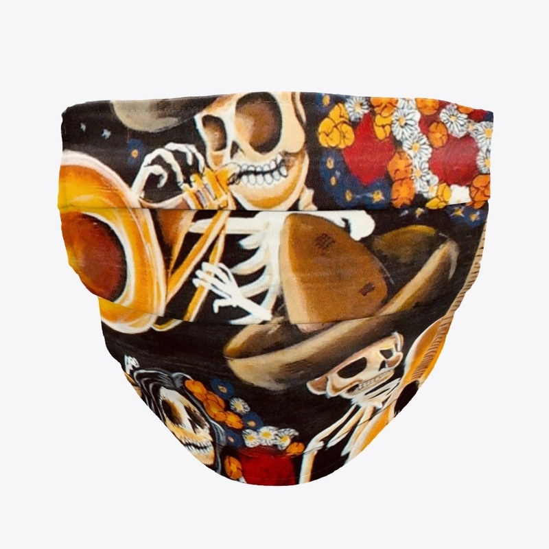 Dia de Muertos Face Mask