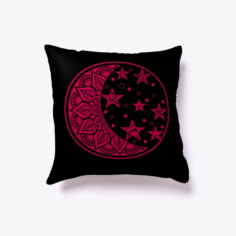 Mandala moon design 