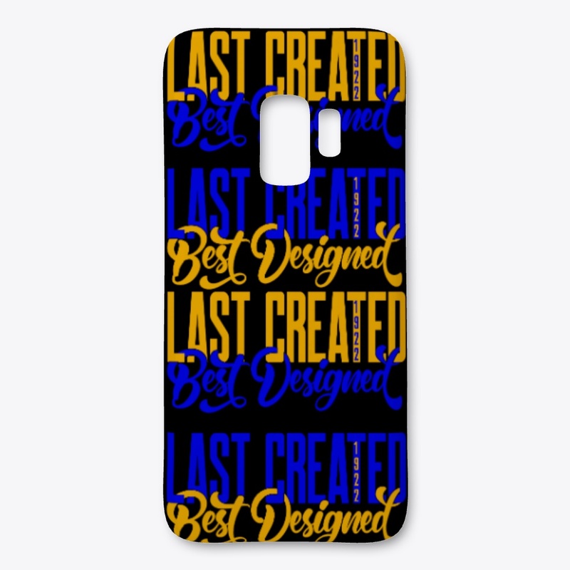 Blue Last Created Best Designed 
