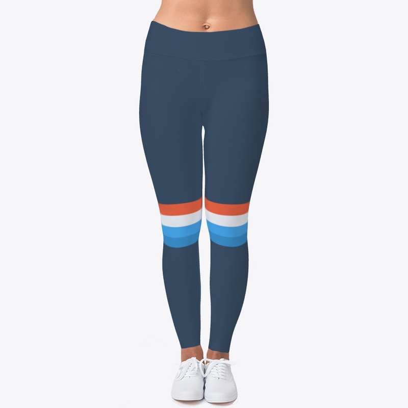Classic 80s Retro Striped Style