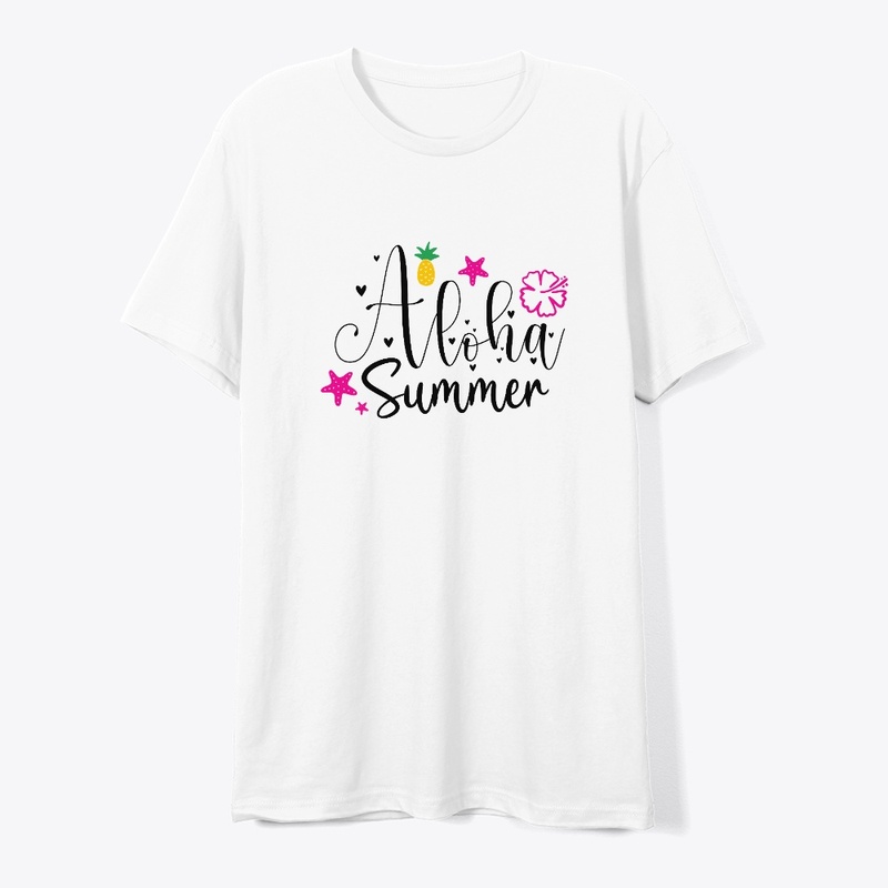 Aloha Summer T shirts and Hoodies