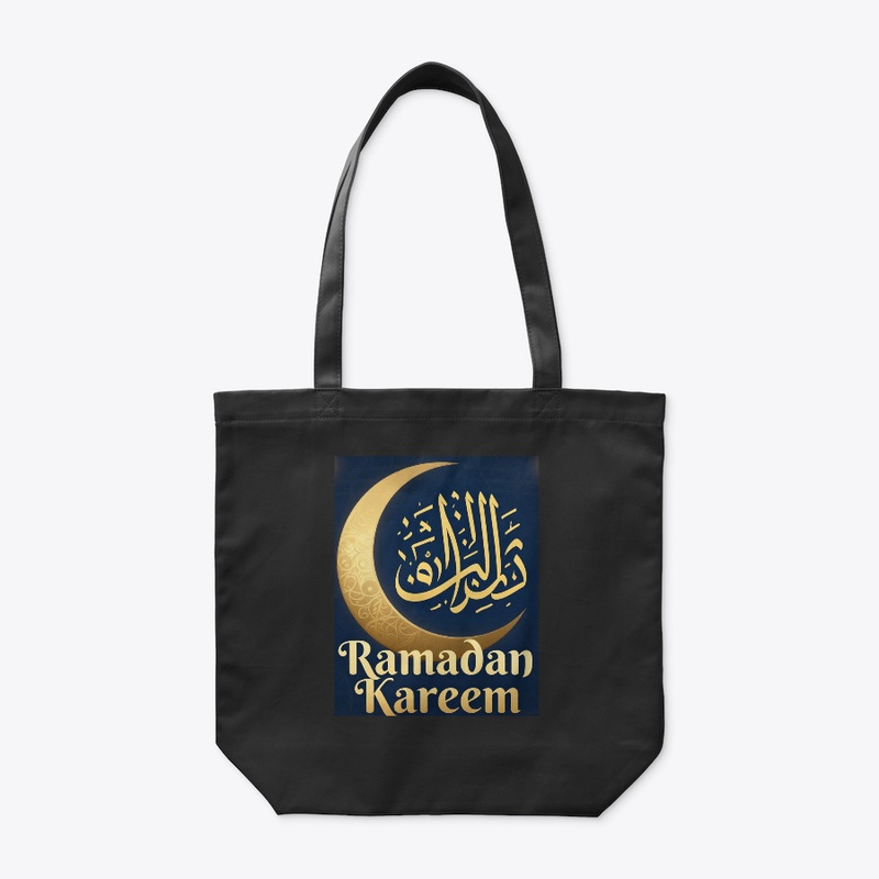 Ramadan Kareem CrescentMoon Calligraphy 