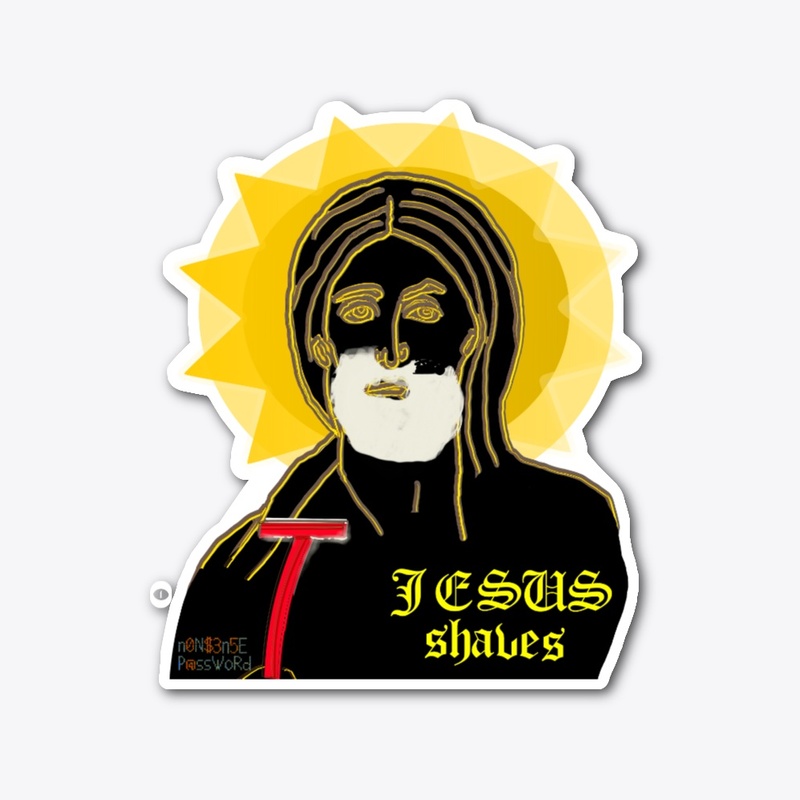 Jesus shaves v2