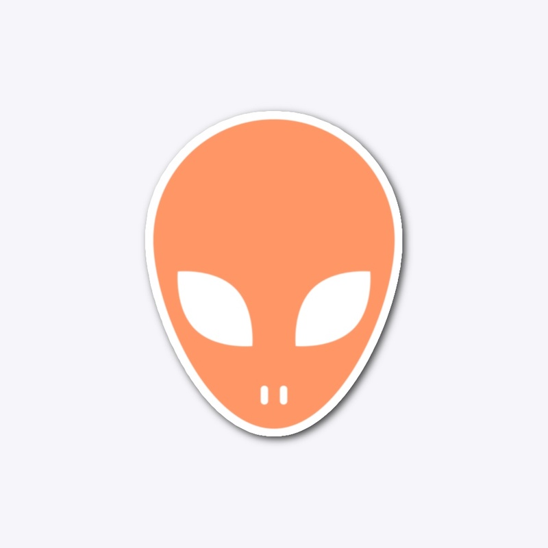  Moonscape Alien Emoji Sticker