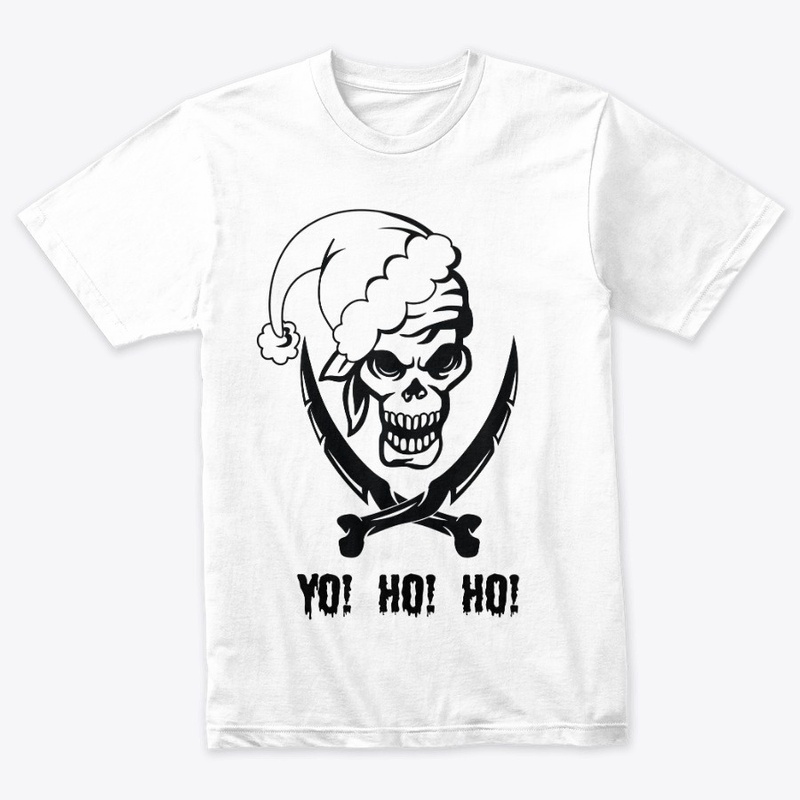 Pirate Skull Christmas Yo! Ho! Ho!