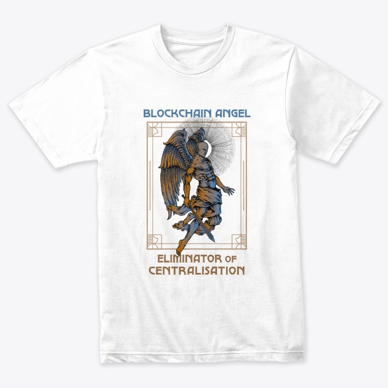 Blockchain Angel Heraldry (white)
