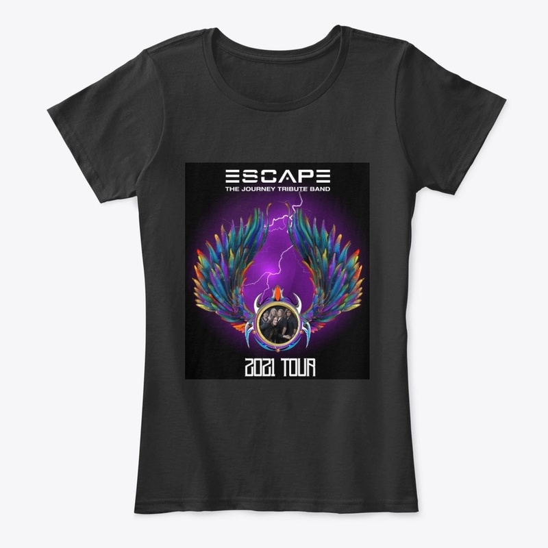 Black Escape Journey Tribute Logo 