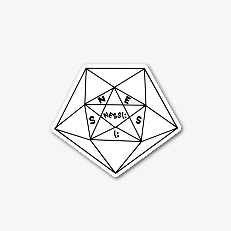 NESS(: Pentagon Sticker