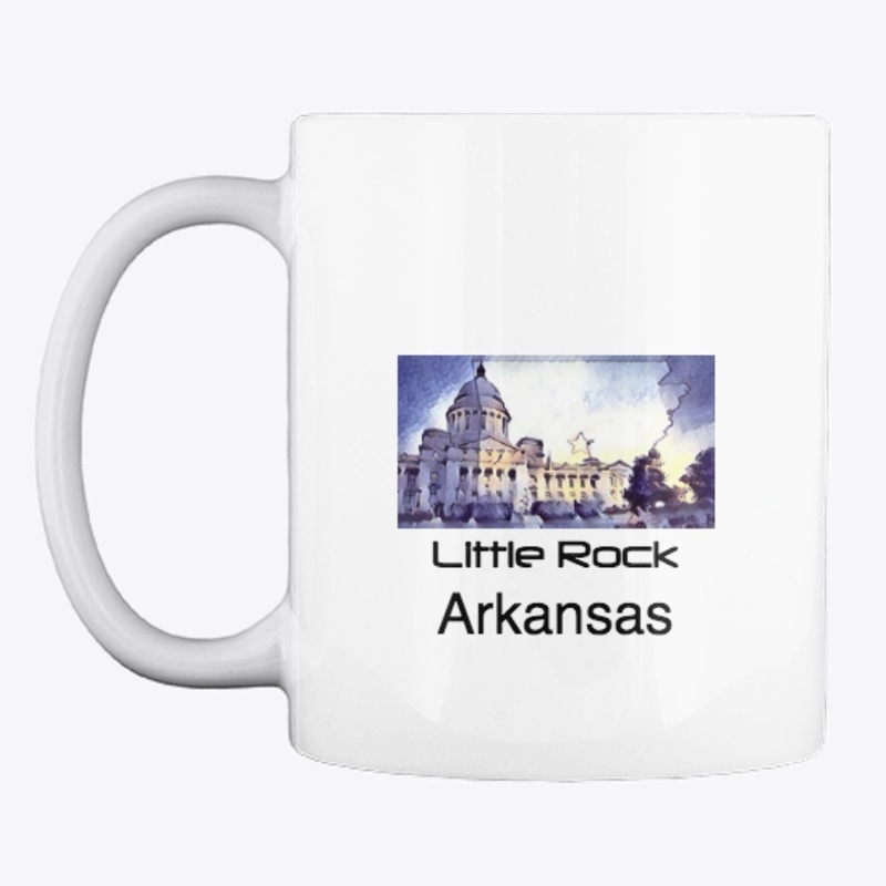 USA Tee Shirt - Little Rock Arkansas