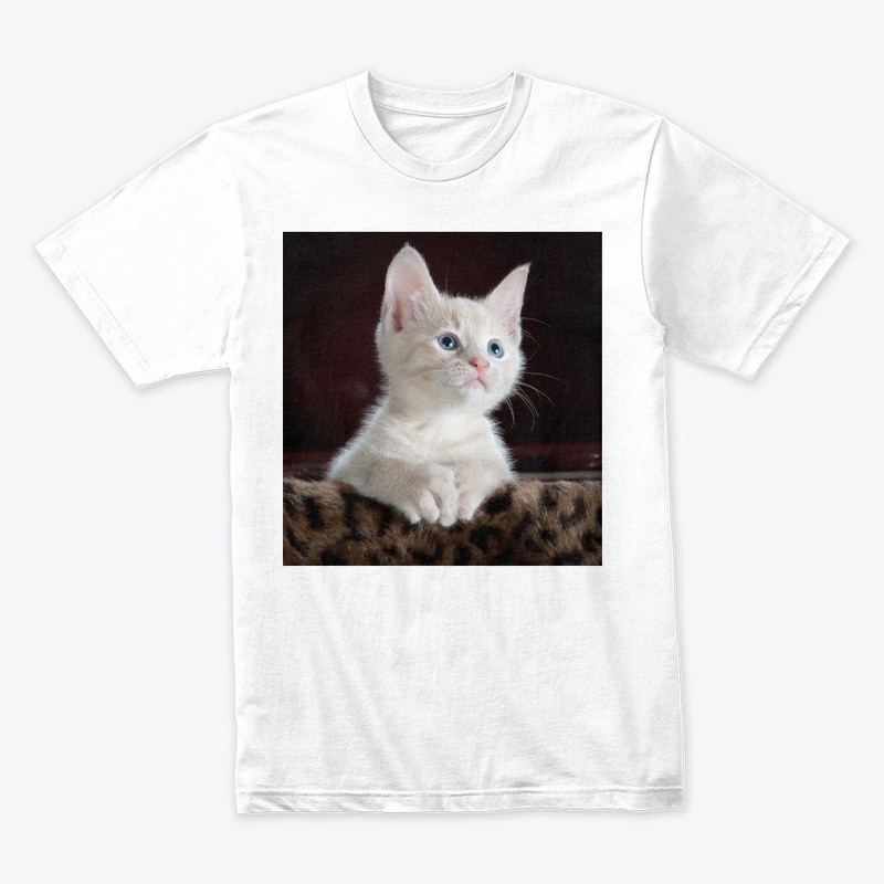 T-shirt with a funny cat Image