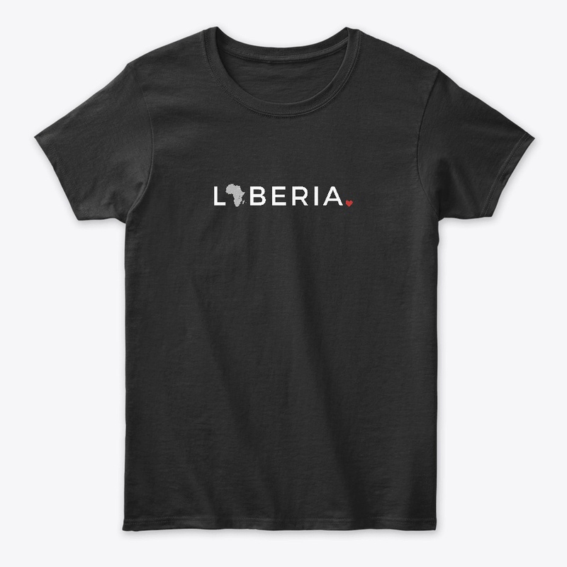 Liberia Love T-Shirt (Black)