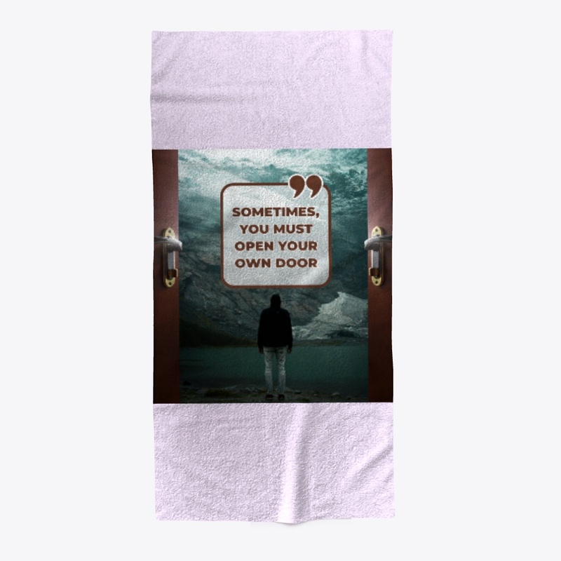 Life Quote - Beach Towel