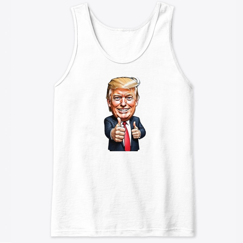 Trump Showing Double Thumbs Up