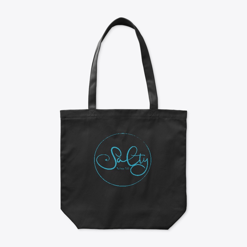Salty - Matthew 5:13 Aqua Print