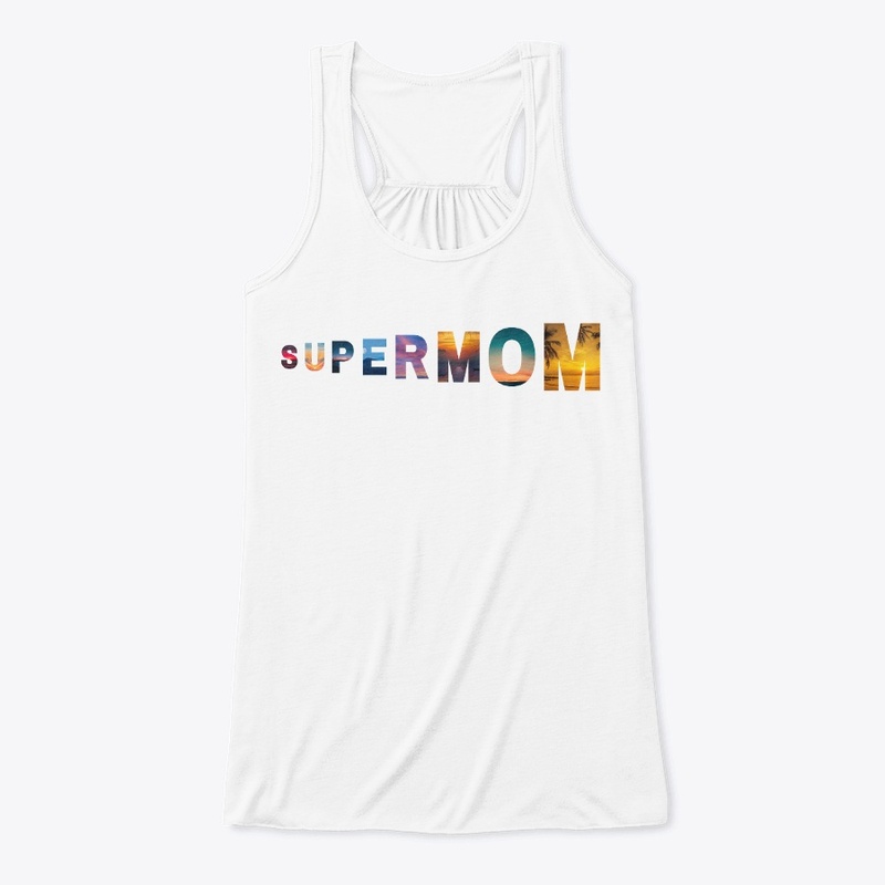 SUPERMOM Graphic Tees for all Mom's