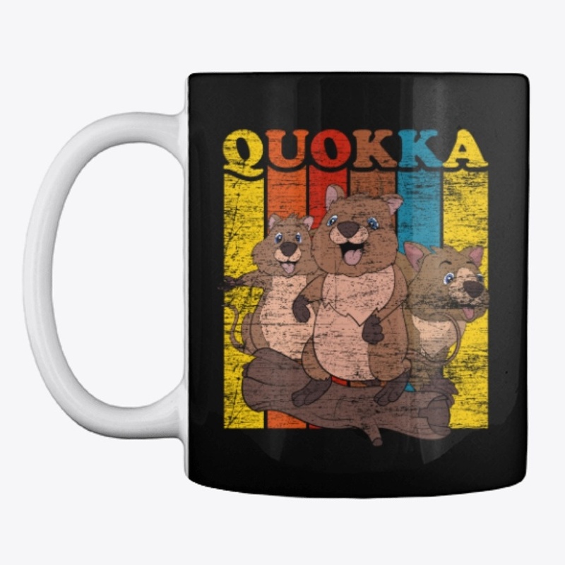 Retro Quokka - Aussie Cute Animal Lover
