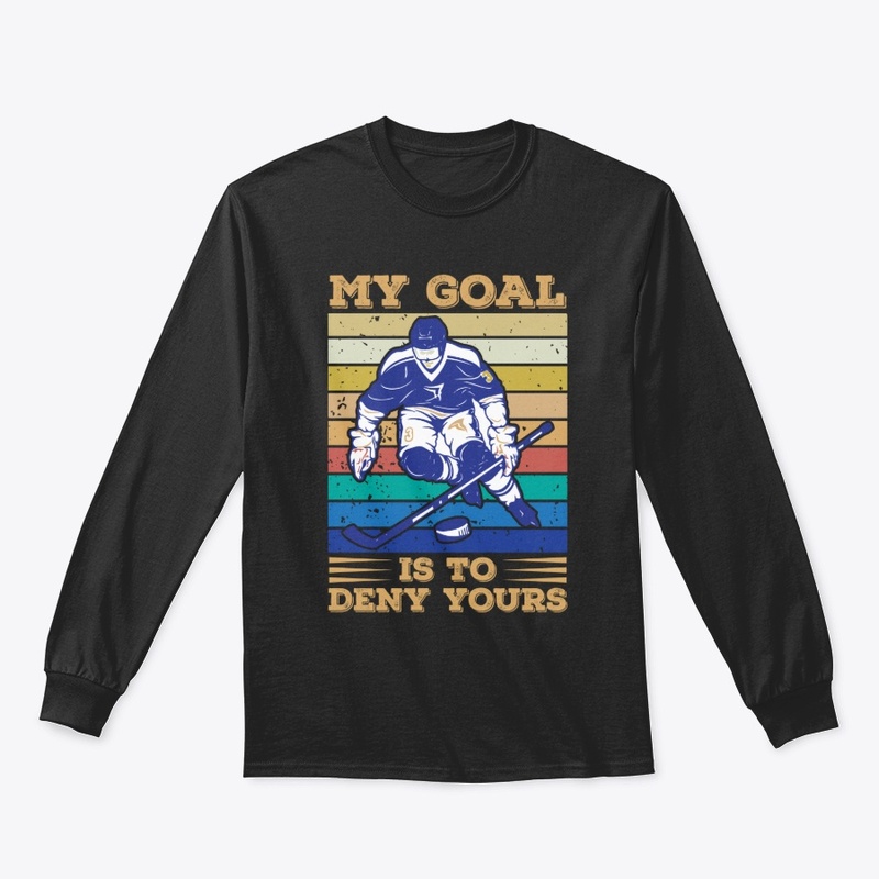 Retro Style Ice Hockey Players T shirt