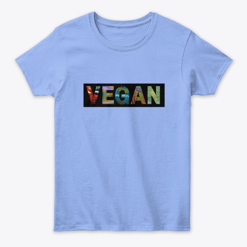 Vegan Chameleon Print