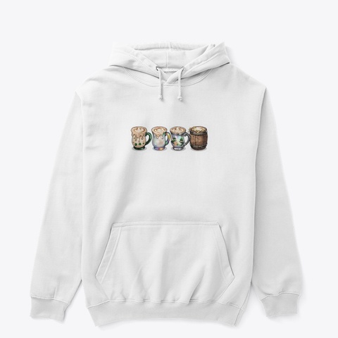 Irish Latte! White áo T-Shirt Front
