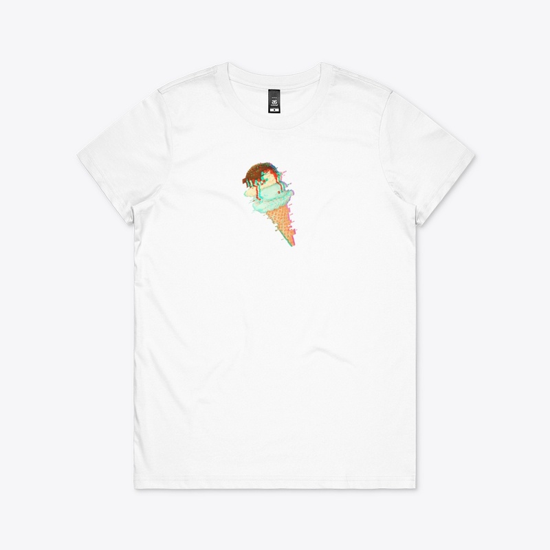 Glitchy Ice Cream Cone