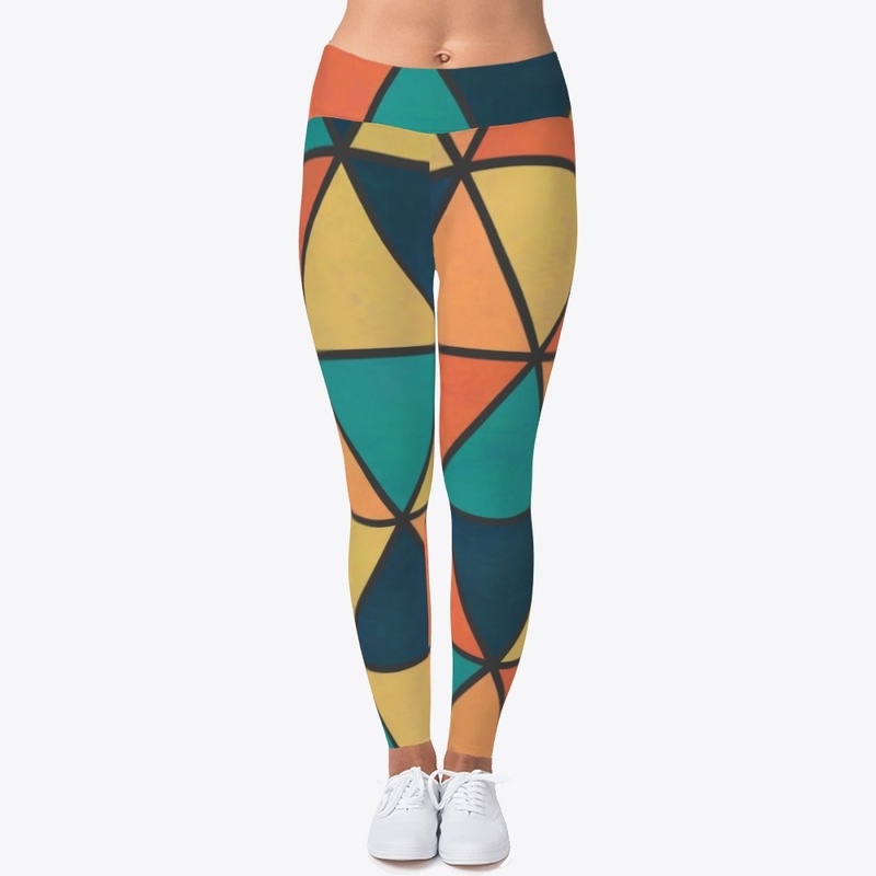 Colorful Triangle Abstract Pattern