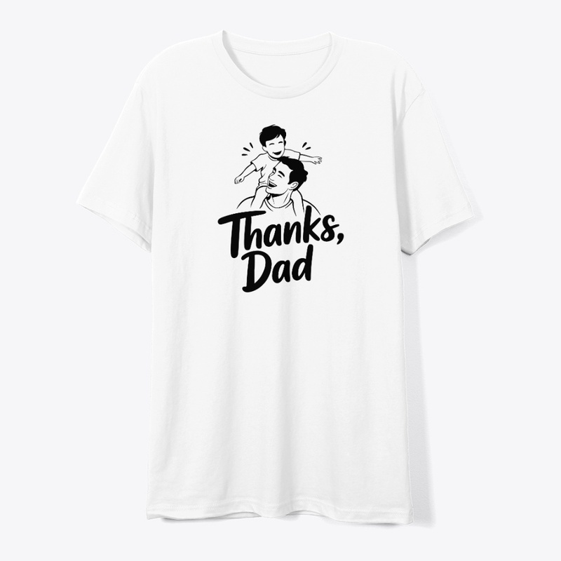 Thanks Dad – Heartfelt Typography Design