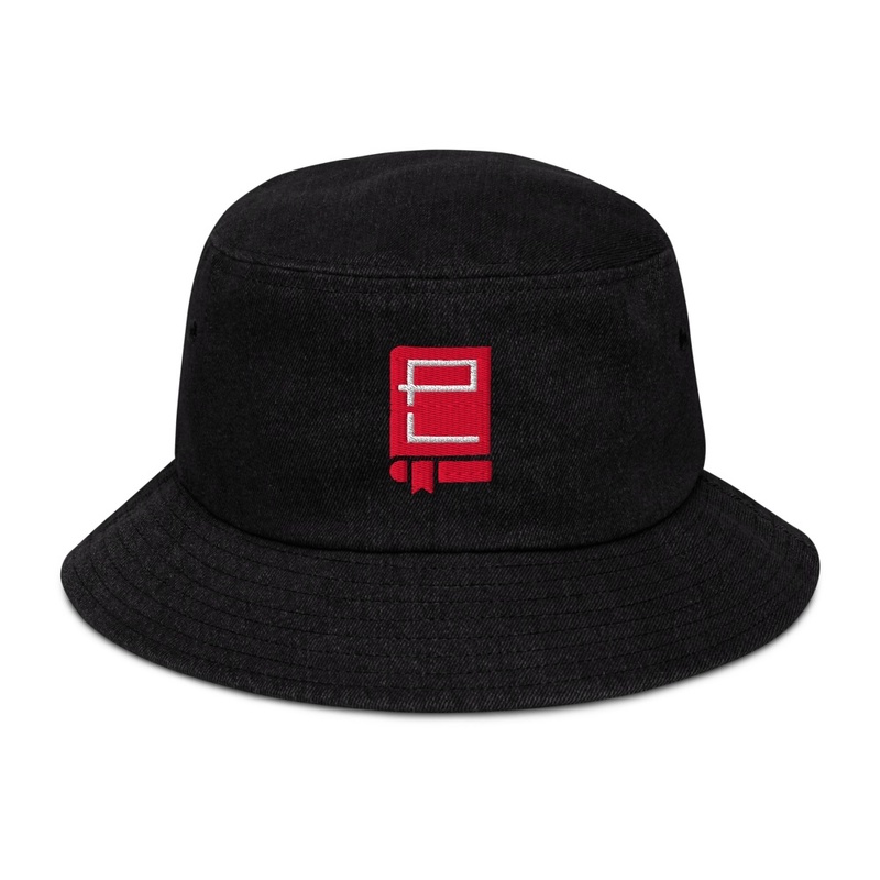 Park Lore – Embroided Denim Bucket Hat