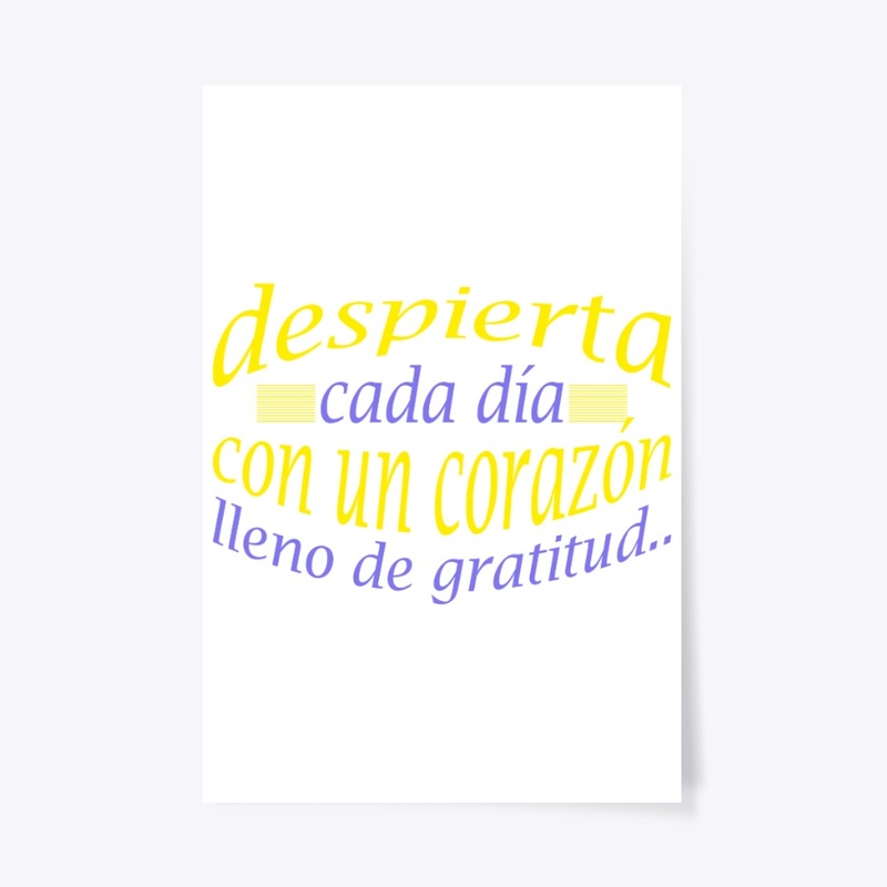 Despierta Cada Día  Camisetas Positivas 