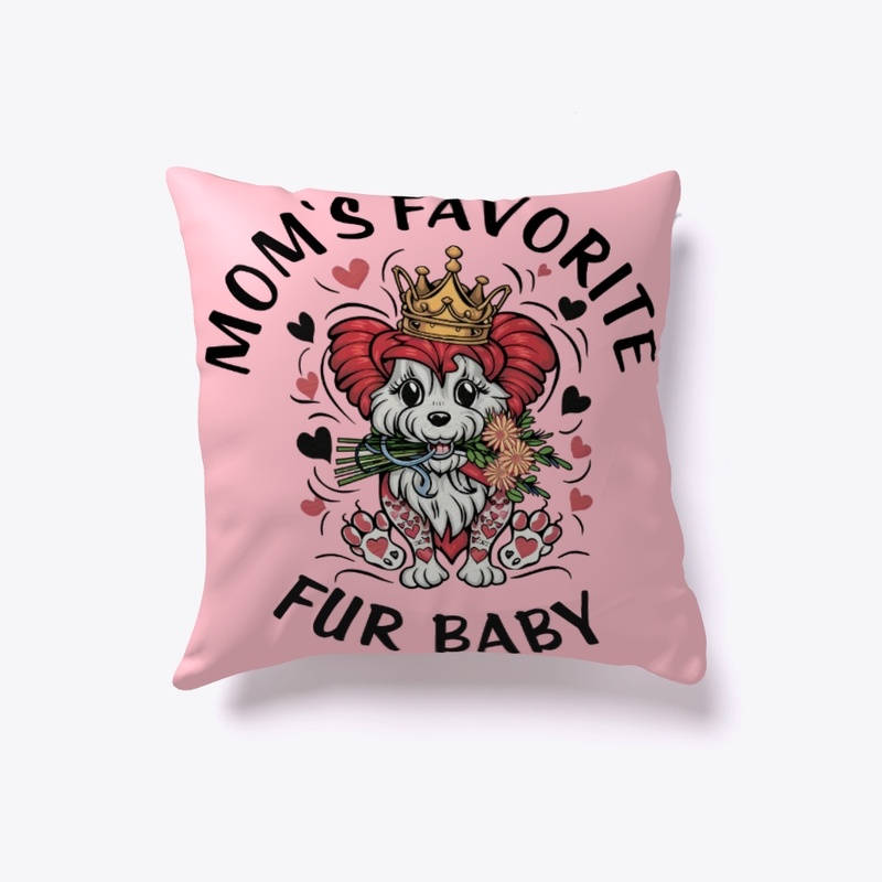 Heartfelt Royalty Tattoo-Inspired Dog