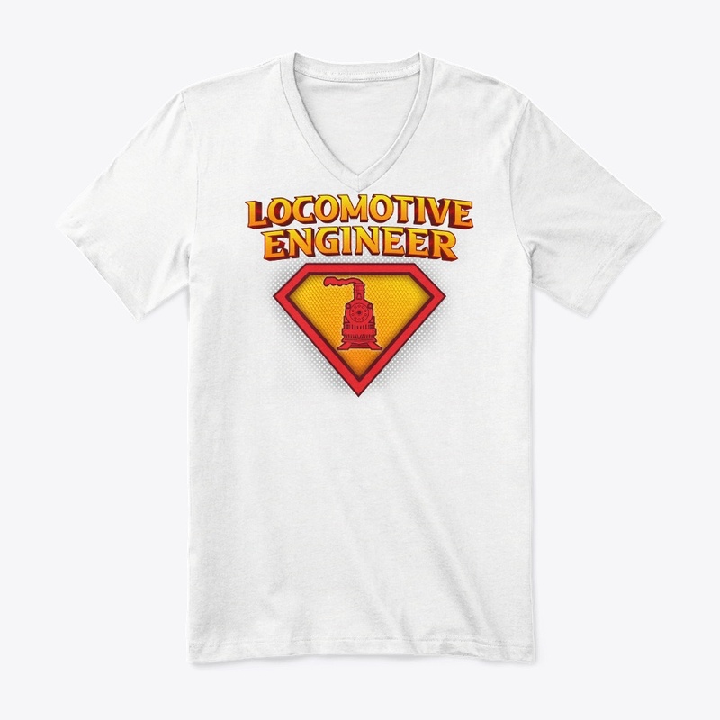 Cool Superhero Locomotive Engineer Life