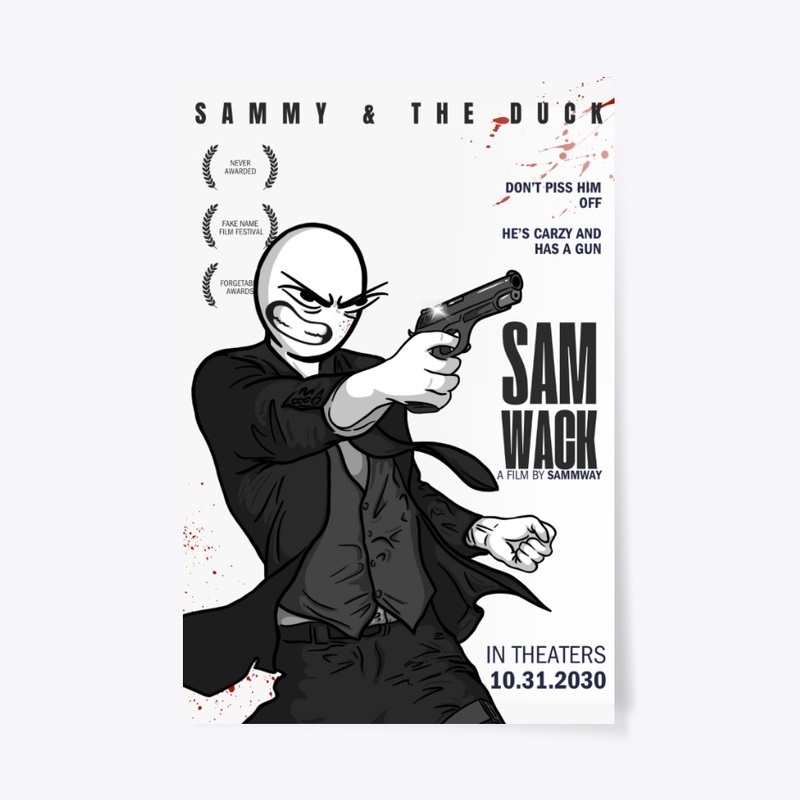 Sam Wack Movie Poster [White]