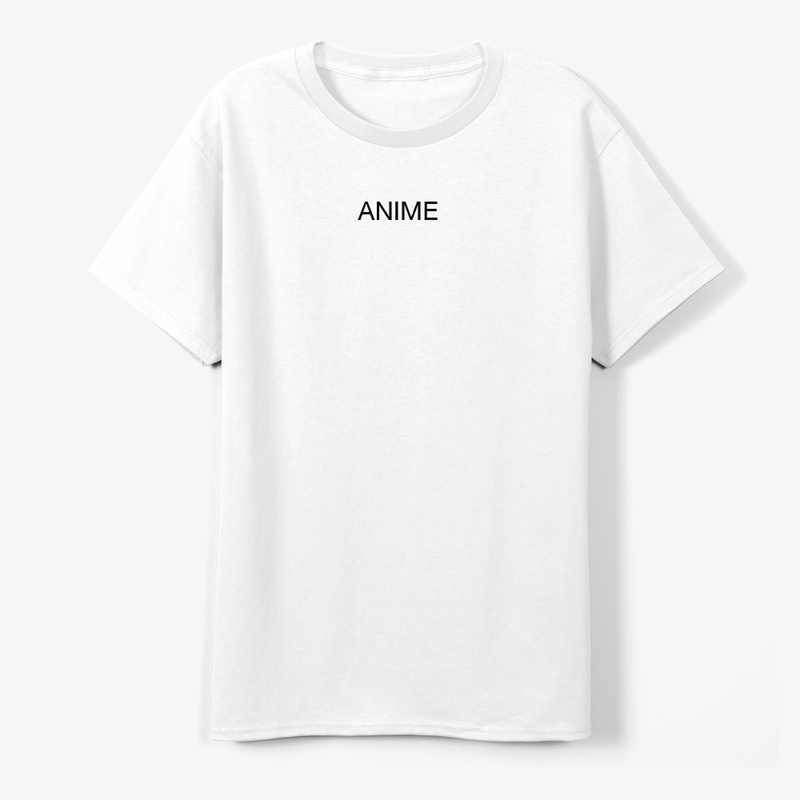 ANIME TEXT T SHIRT 