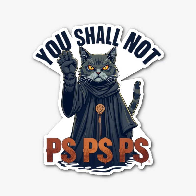 You Shall Not Ps Ps Ps – Cat Meme