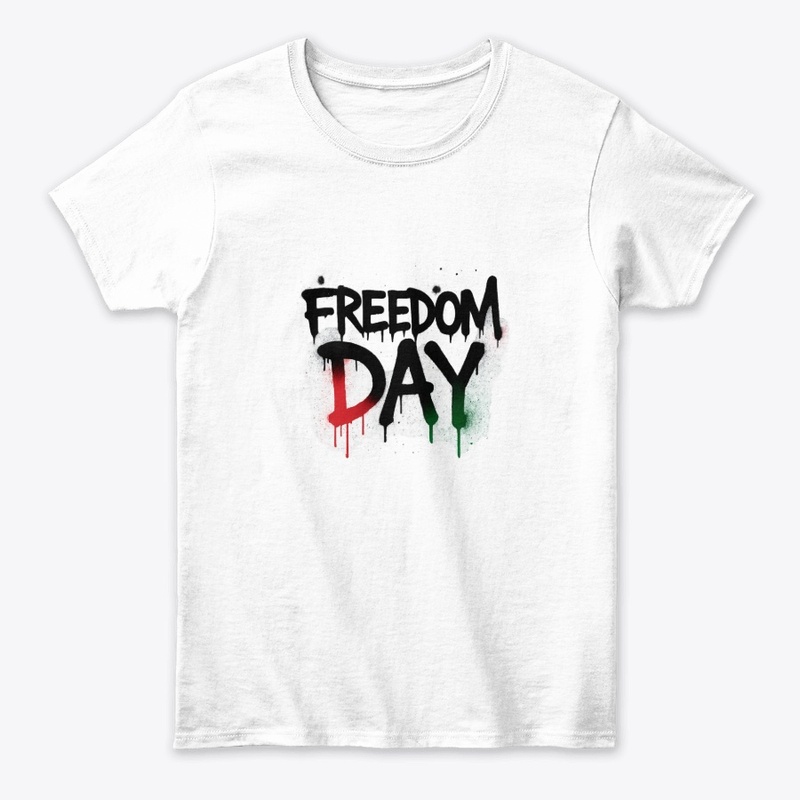 Freedom Day Graffiti Art