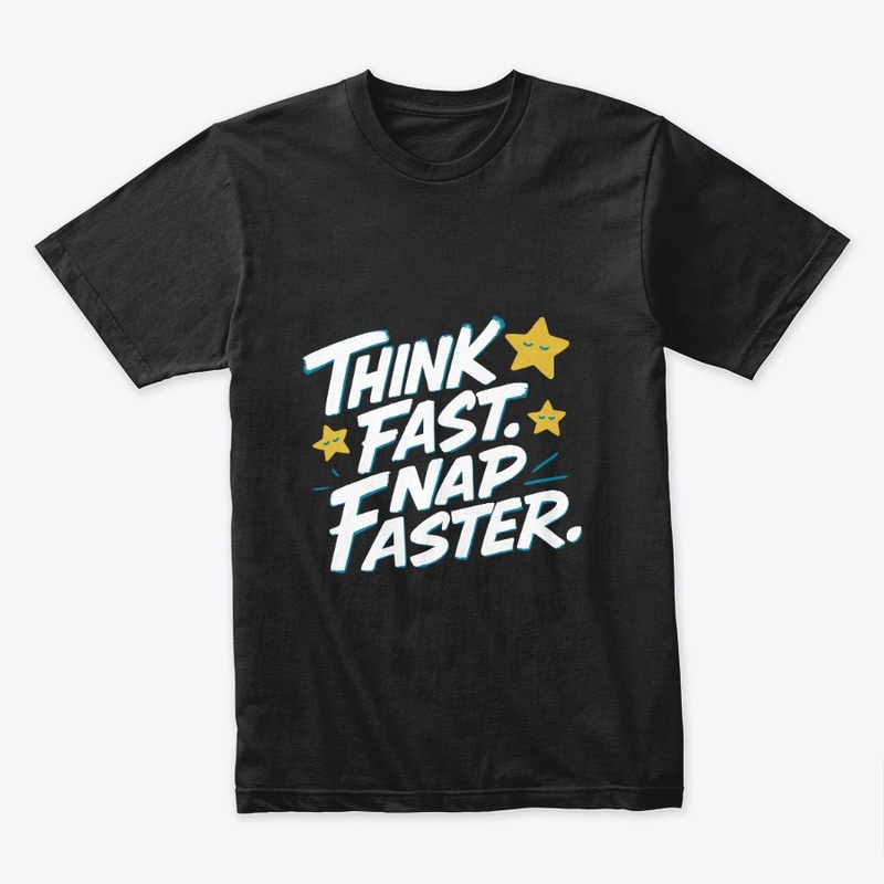 Abyssinian Cat Quote - Think Fast Tee