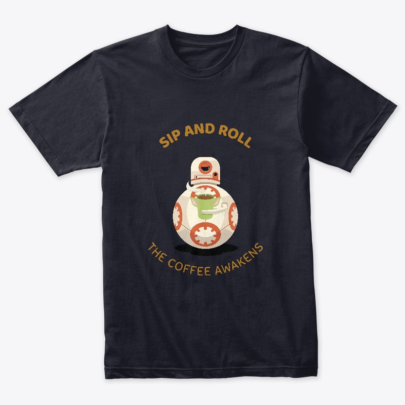 Sip and roll! The coffee awakens!