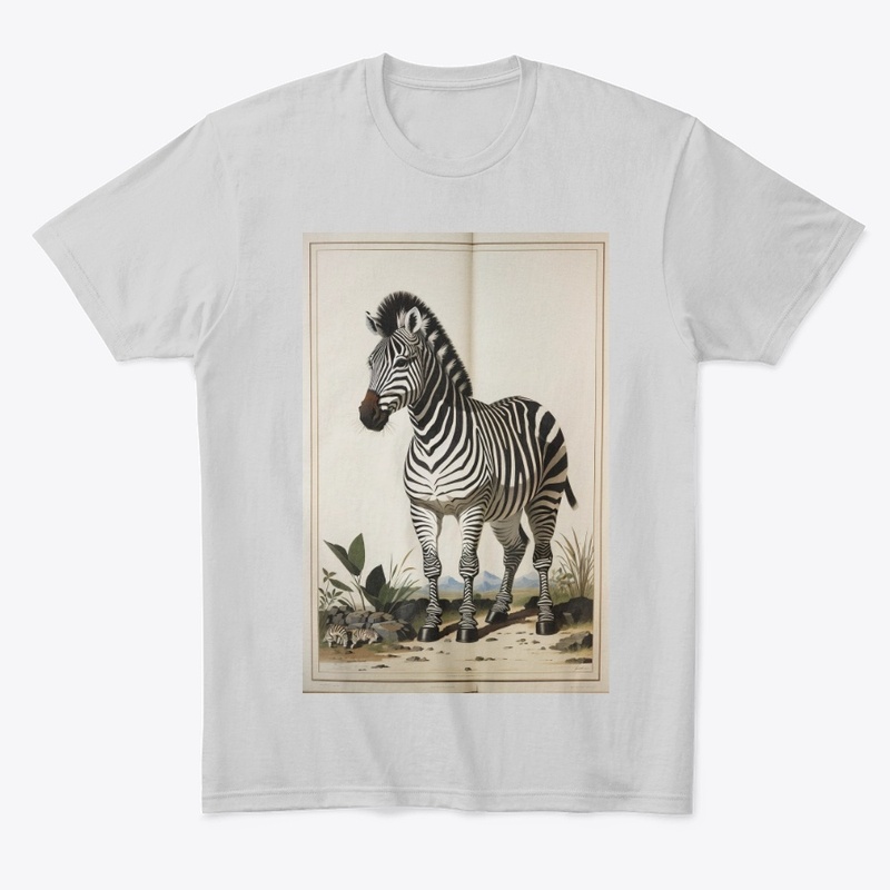 Zebra  in savanna