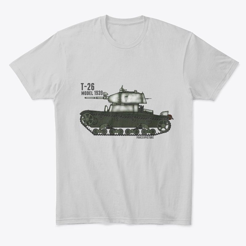 T-26 model 1939 Winter. T-Shirt