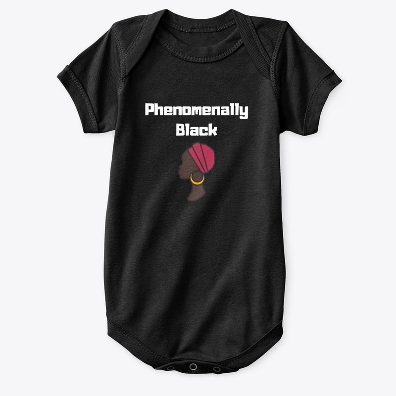  Phenomenally Black Slim Fit T-Shirt