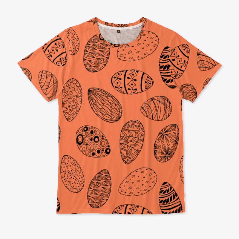 Easter Egg all over printed Design
