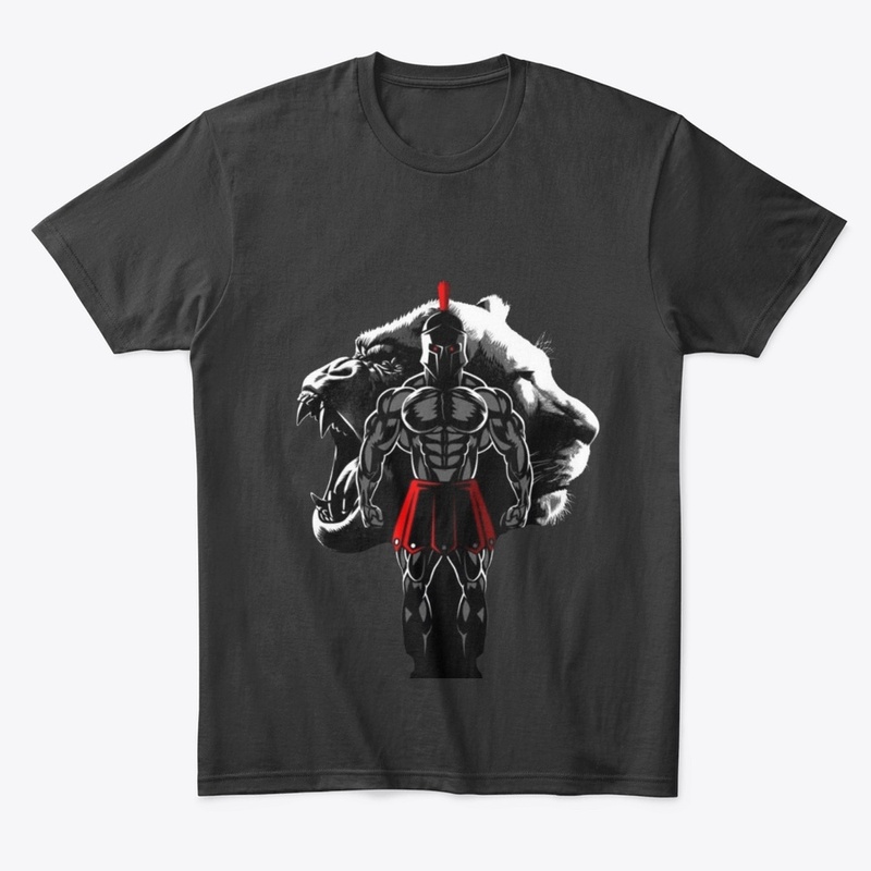  Gladiator Gorilla Lion Power Majesty