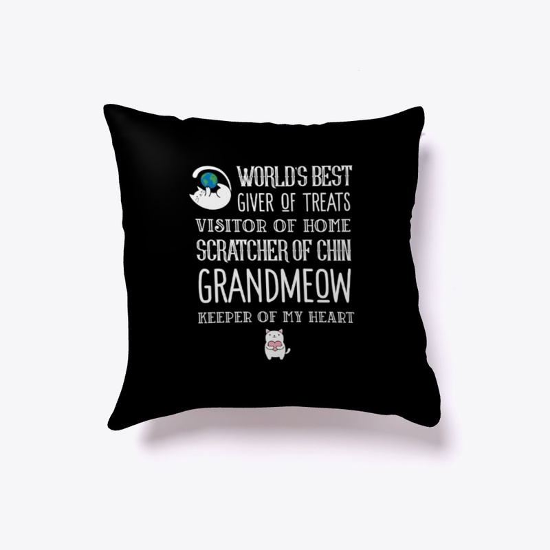 World's Best Grandmeow Design | Cat Tee