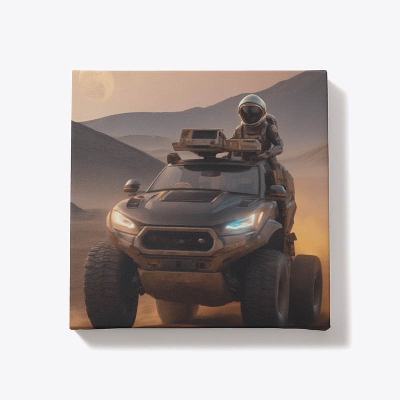 A journey across a distant planet
