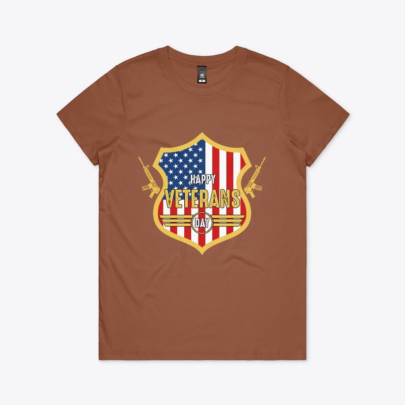 Happy Veterans Day T Shirt Design