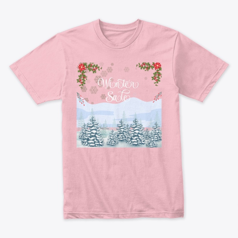 Elegant Winter Sale Snowy Forest 