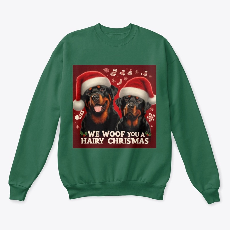 Rottweiler's Hairy Christmas