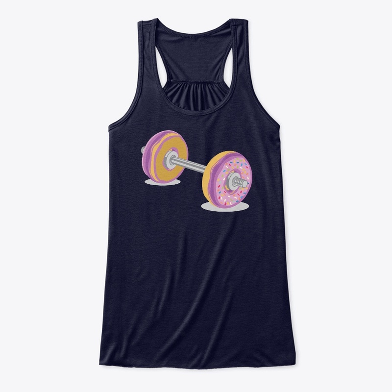 Donut Barbell Creative Art Design